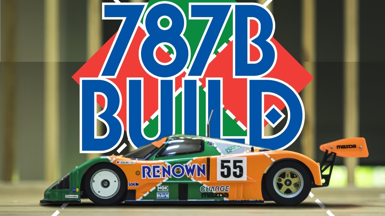 ep050   Tamiya 787b Build and Paint