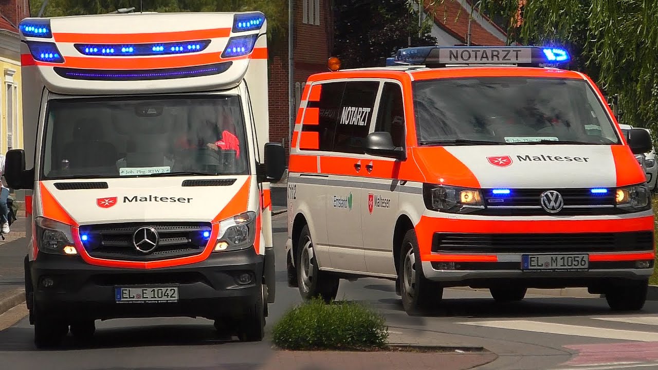 [Erstmalig][17/07/2020] Einsatzfahrten rettungsdienst Malteser & DRK in stadt Papenburg