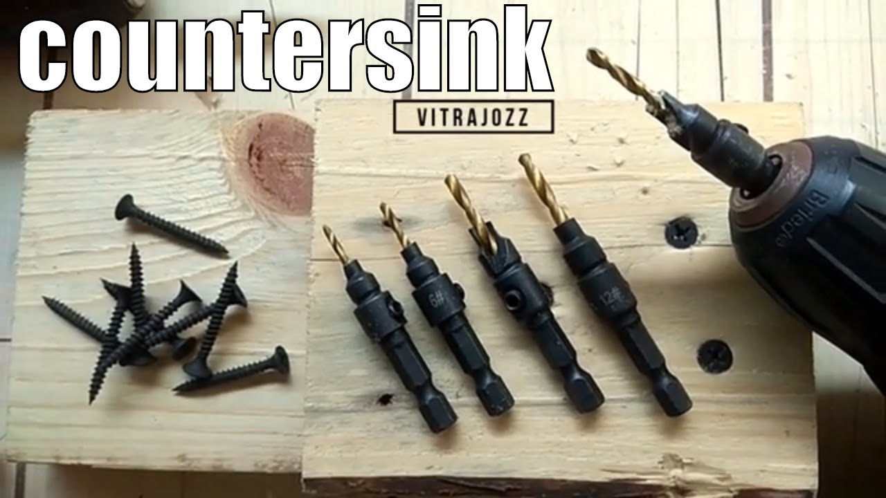 How to use Countersink a Screw