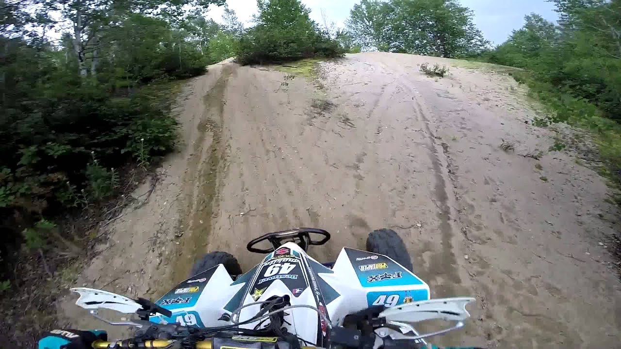 Suzuki LTR450 Second ride after new top end