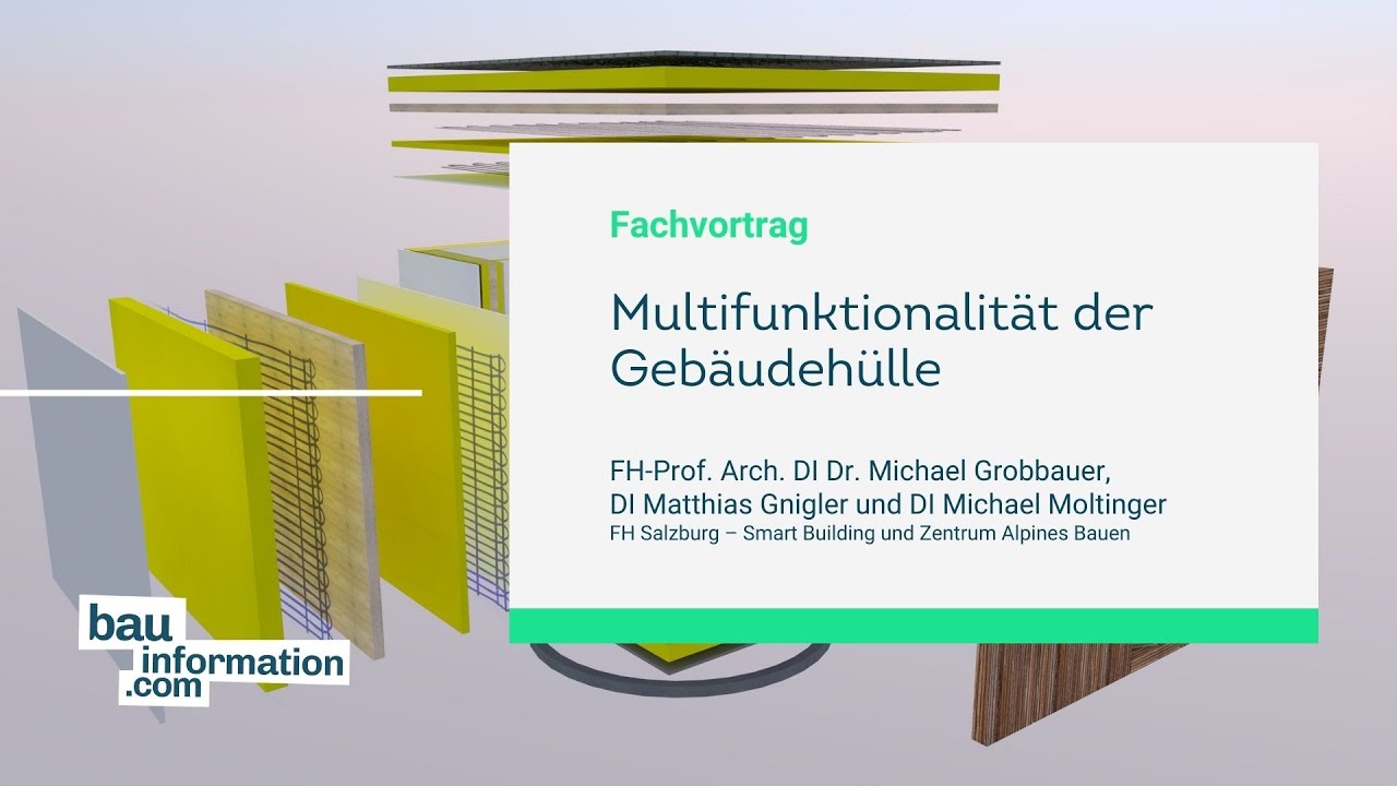 Multifunktionalität der Gebäudehülle