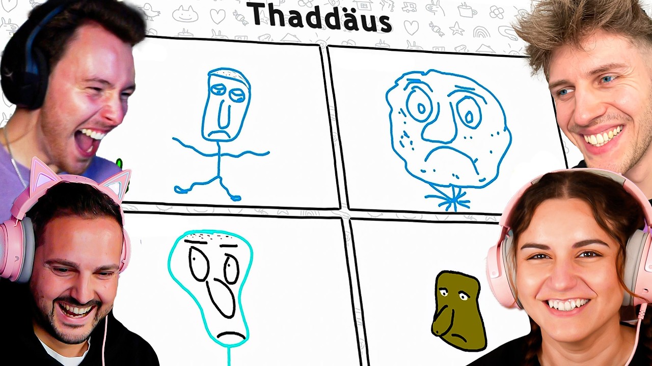 Wir zeichnen CARTOON FIGUREN aus dem GEDÄCHTNIS!✍️ Mit Dania und Kaan!🥳