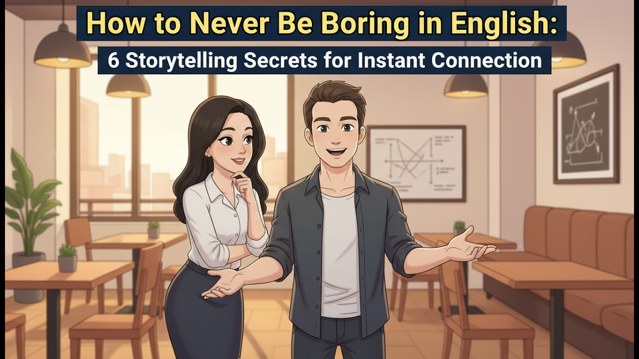 How to Never Be Boring in English: 6 Storytelling Secrets for Instant Connection