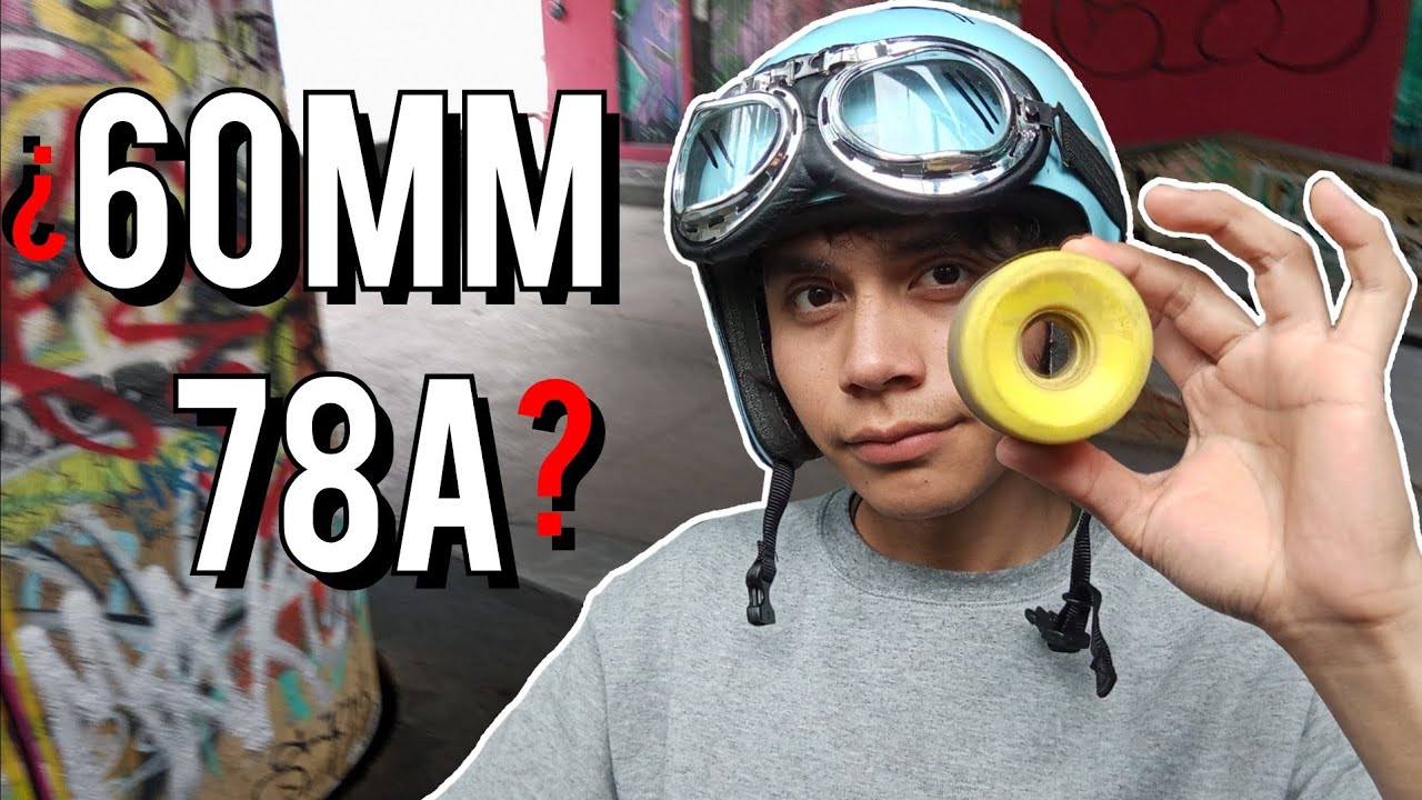 Opinión de Ruedas 78a 60mm ¿Street y park?🛹🤨 #skateboarding 