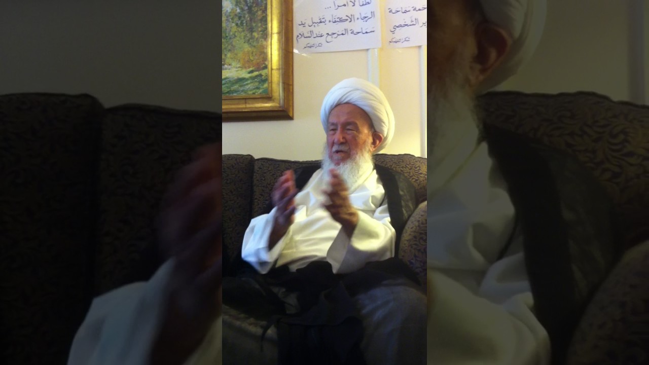 لقاء مع المرجع الشيخ الفياض حفظه الله 1433 هـ