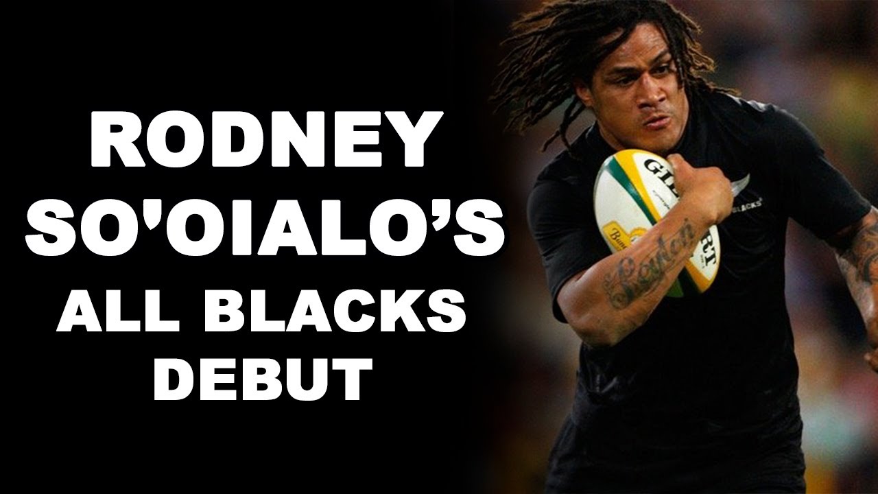 Rodney So'oialo's All Blacks Debut.