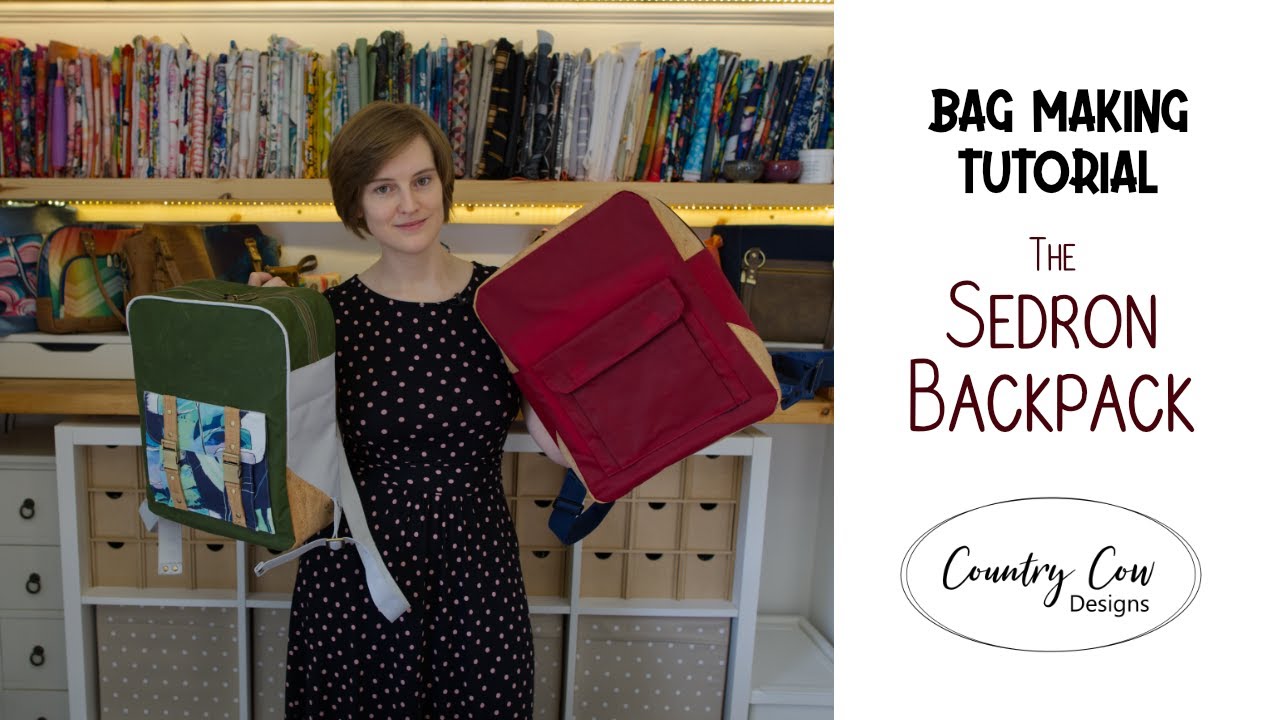 The Sedron BackPack - Full Bag Making Tutorial