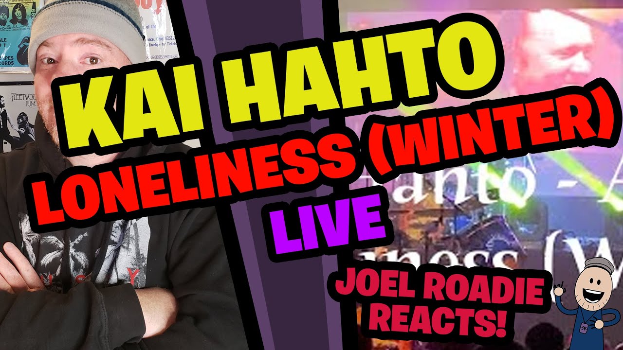 Kai Hahto | Loneliness (Winter) Drum Playthrough LIVE - Roadie Reacts