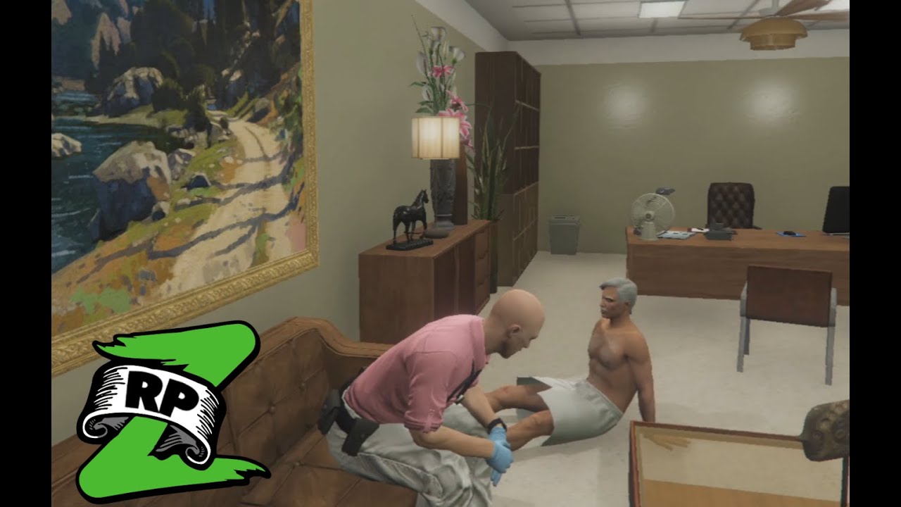 GTA-RPZ Bazil Lombrik rend visite au psychiatre Cox