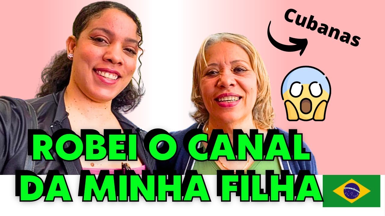 Senhora CUBANA vira YOUTUBER após 5 meses no BRASIL🇧🇷 .Minha mãe fica com o canal #mercado #lulu