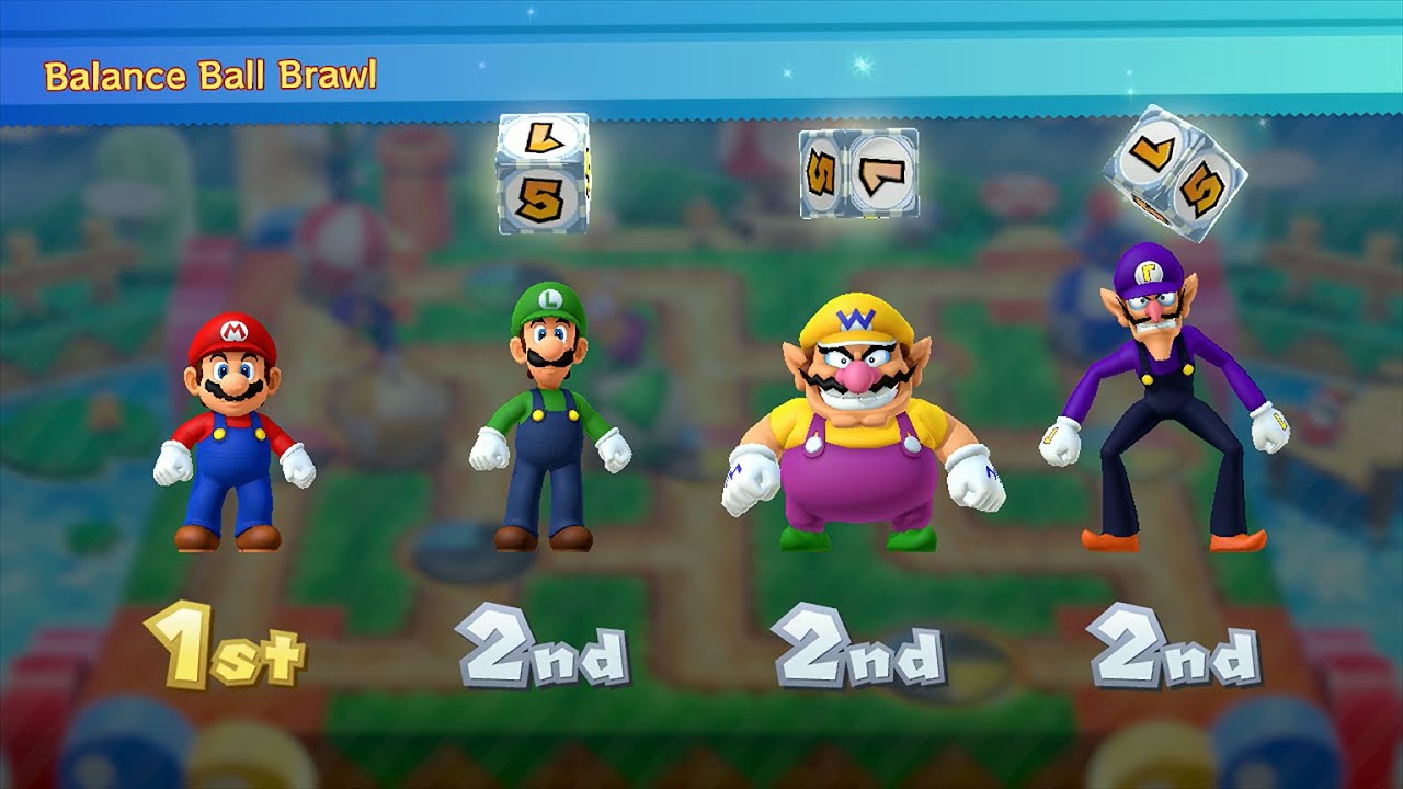 Mario Party 10 - Mario vs Luigi vs Wario vs Waluigi - Airship Central