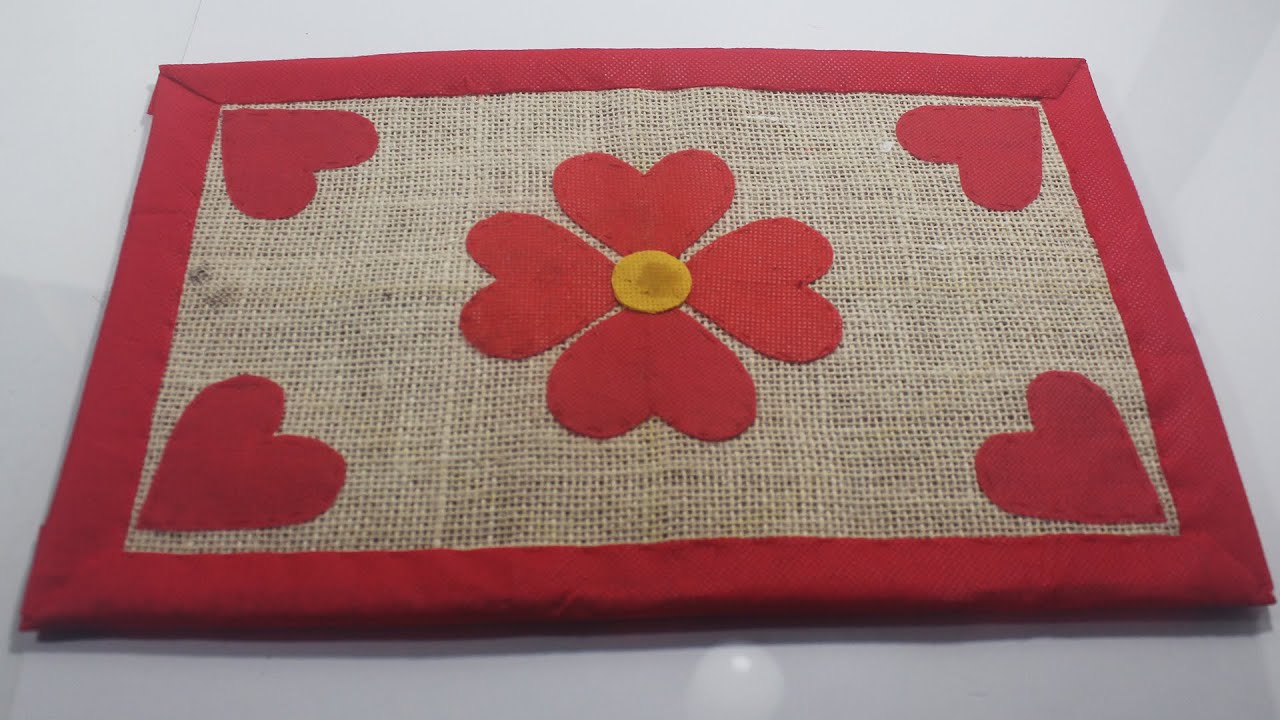 Beautiful Doormat With Waste Jute || DIY- Doormat With Sack