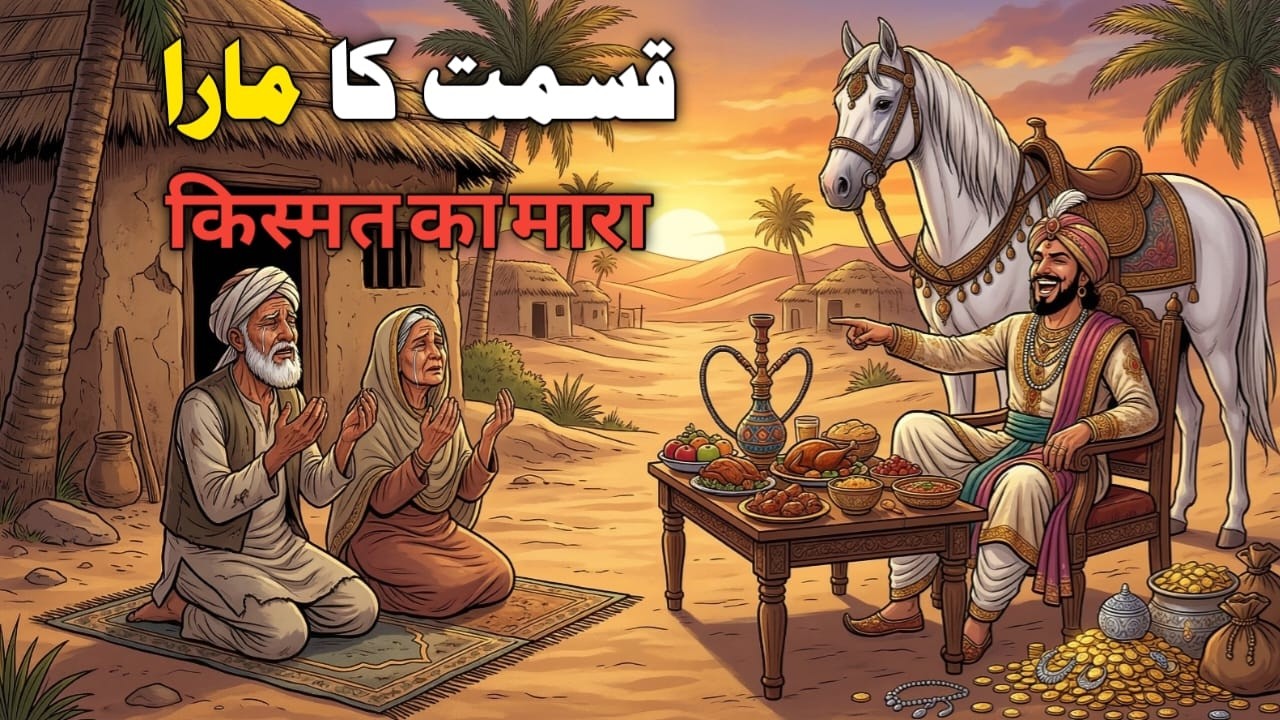 Qismat Ka Mara“Jab Nafarman Beta Nek Insaan Ban Gaya” ||Hindi Urdu Moral Story|Islamic Urdu Dastan||