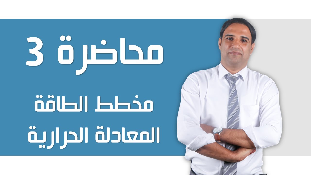 محاضرة 3 (كيمياء السادس العلمي) الفصل الاول مخطط الطاقة,المعادلة الحرارية |الاستاذ باسم التميمي