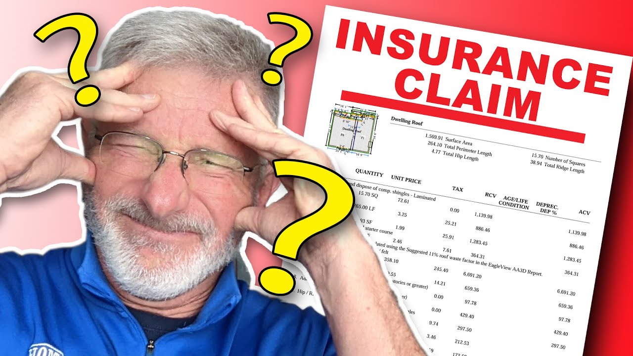Reading The Insurance Claim Document For Your Roof: 9 BIG TIPS!