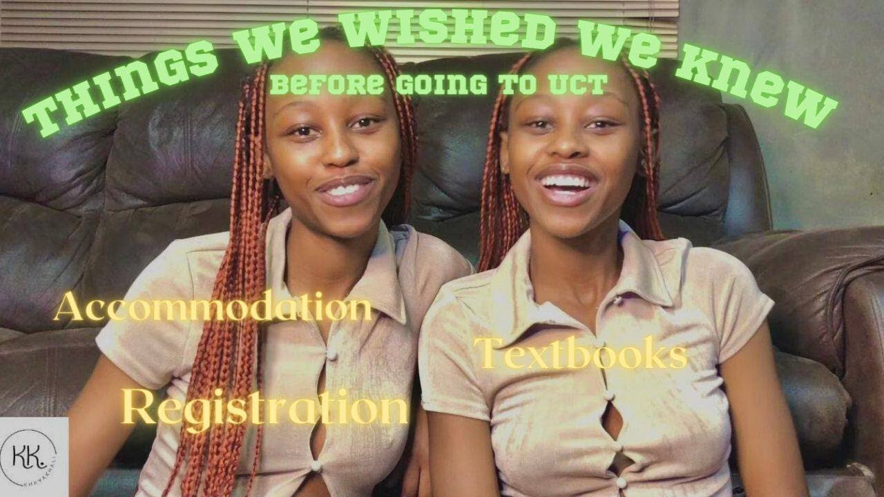 Things we wish we knew before we went to UCT| Uni Advice #uct #university #trending