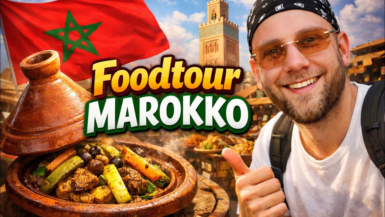 FOODTOUR DURCH MAROKKO 🇲🇦 | WIE SCHMECKT KAMELFLEISCH ?