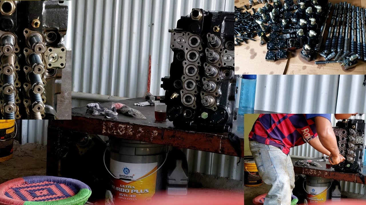 how to repairing&serviceing jcb 220 controller valve