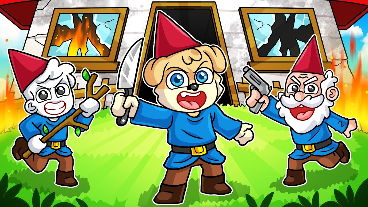 NOS CONVERTIRMOS en GNOMOS🏠🔥😈SOYDANY en BURGLIN GNOMES