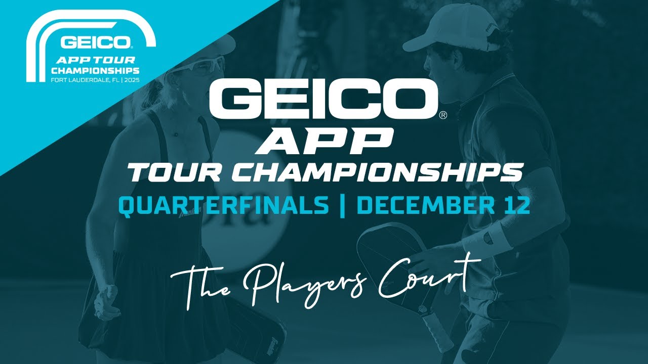 The Players Court | Day 2 | The 2025 GEICO APP Tour Championships | December 12