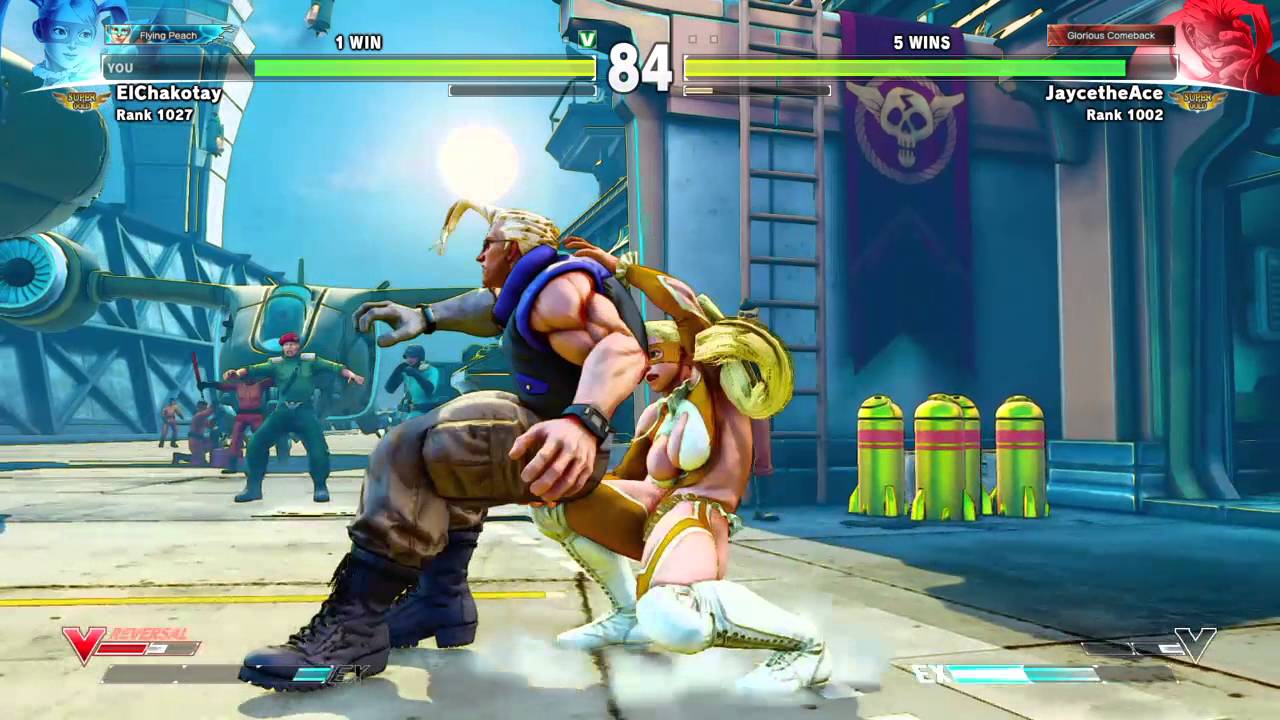 JaycetheAce! STREET FIGHTER V ElChakotay (R.Mika) vs JaycetheAce (Nash)
