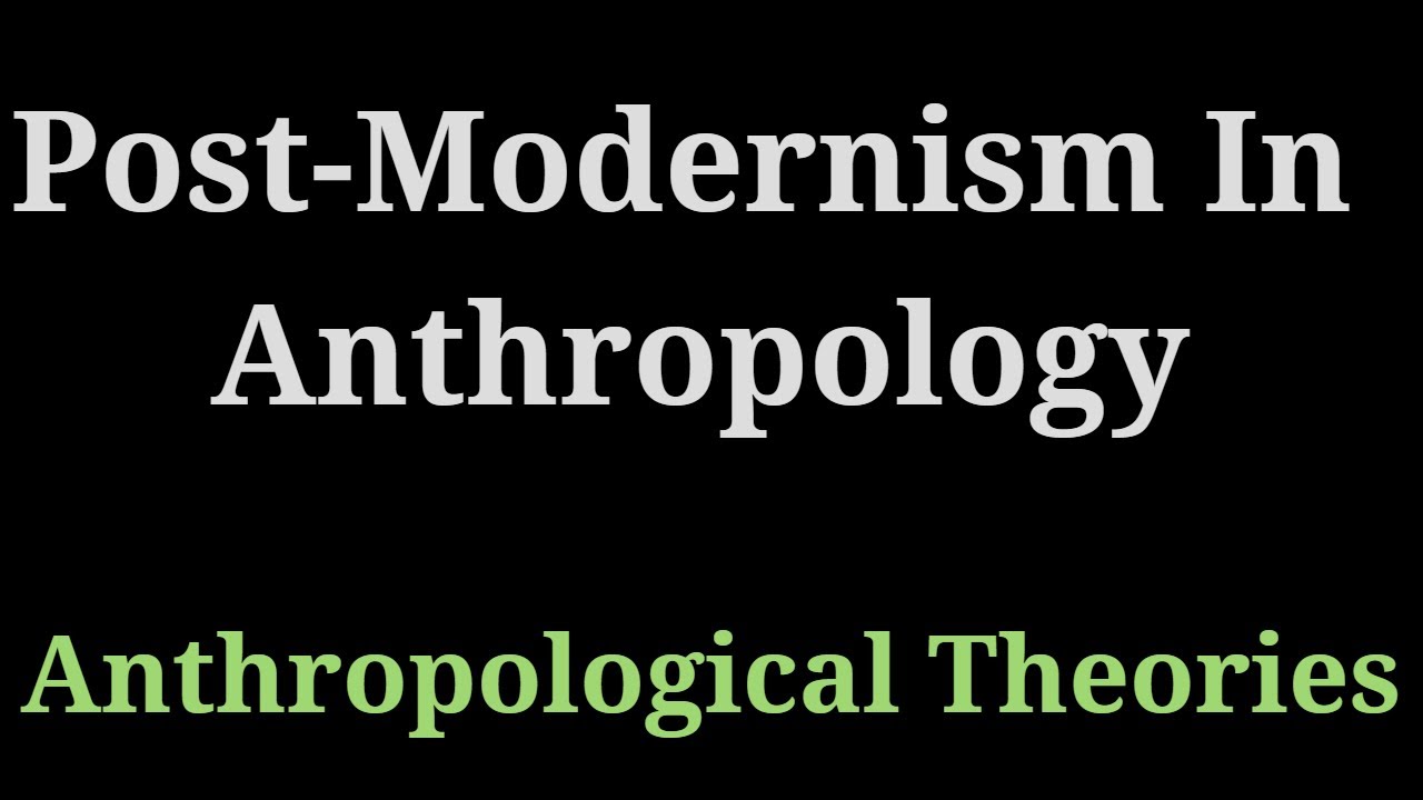 Postmodernism UPSC Anthropology | Reflexivity, Ethnography & Representation | Anthropological Theory