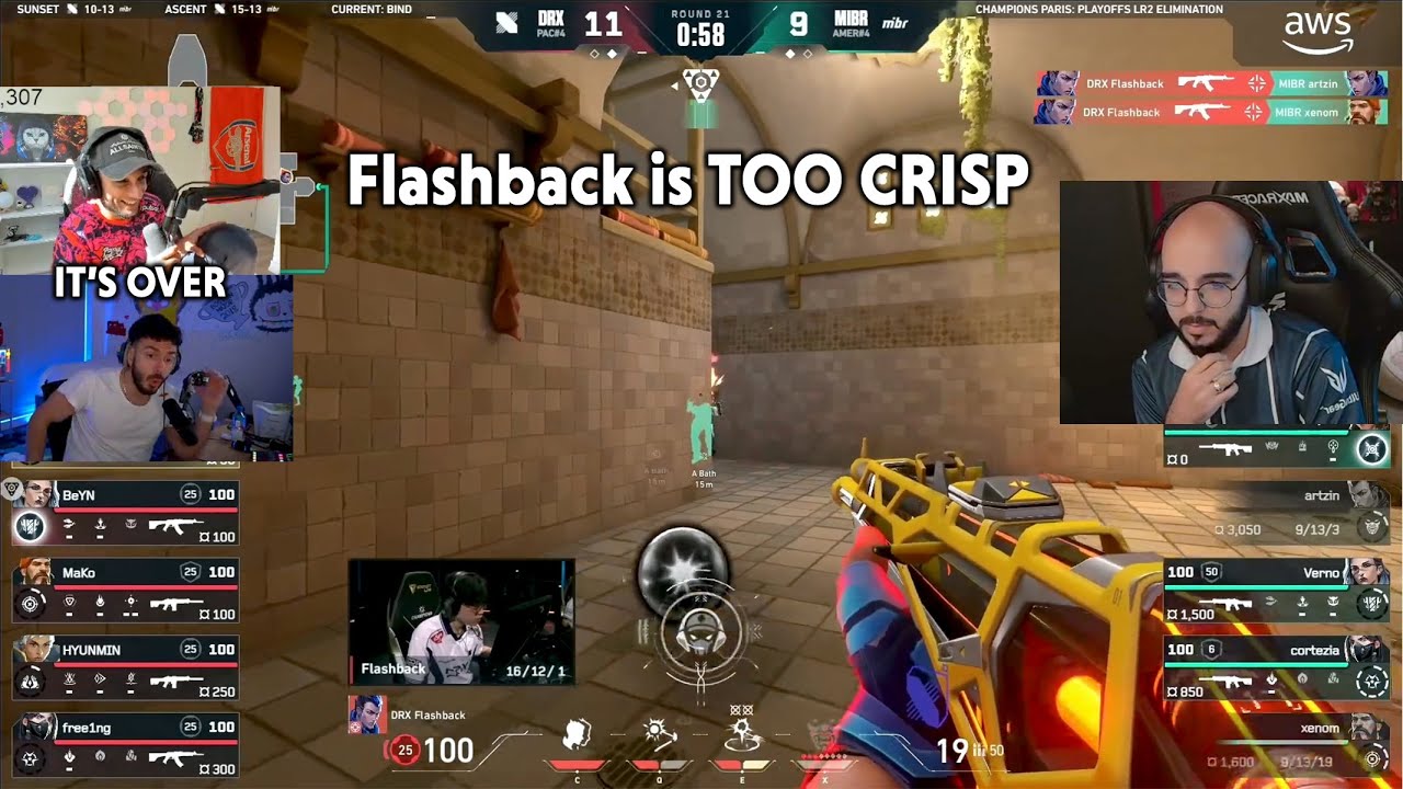 FNS Sacy & Tarik React to DRX Flashback Dropping an INSANE ACE vs MIBR in VCT Champs 2025