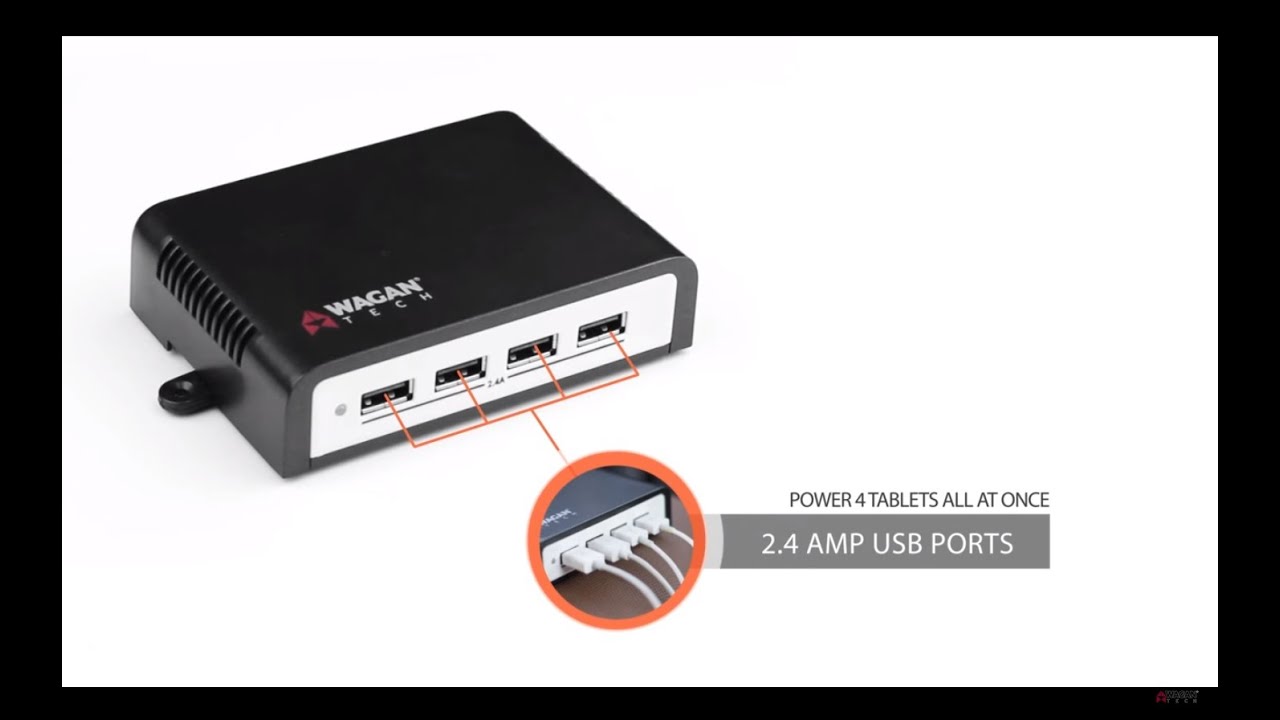 Wagan Tech PowerHub 6.8 & 9.6 USB chargers (#2891 & #2892)