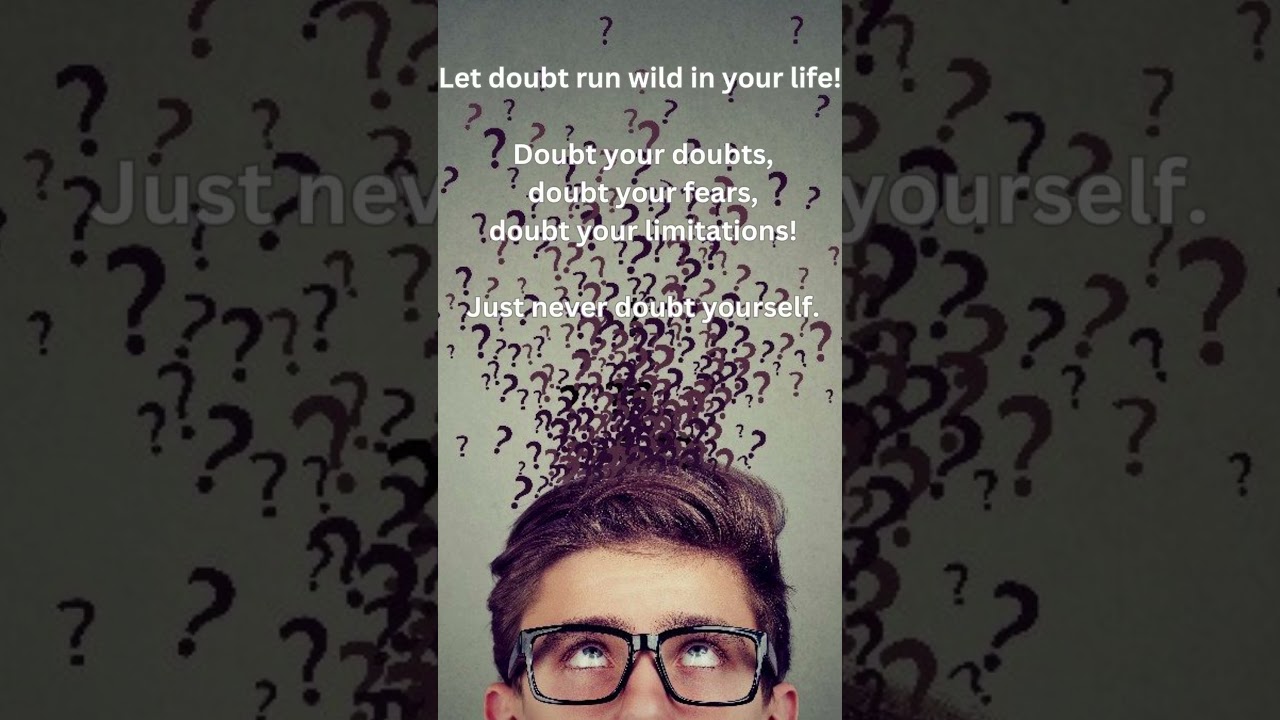 Never Doubt Yourself - Ray A. Davis | Believe in Yourself 