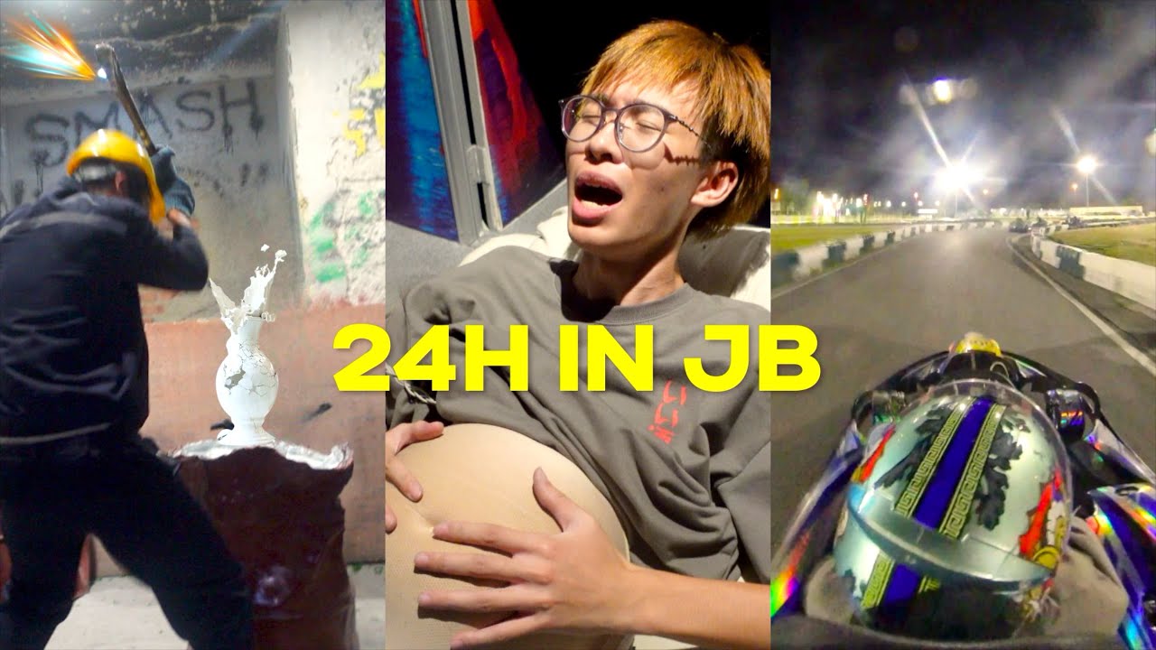 I did the CRAZIEST things in JB (childbirth experience, rage room, racing)