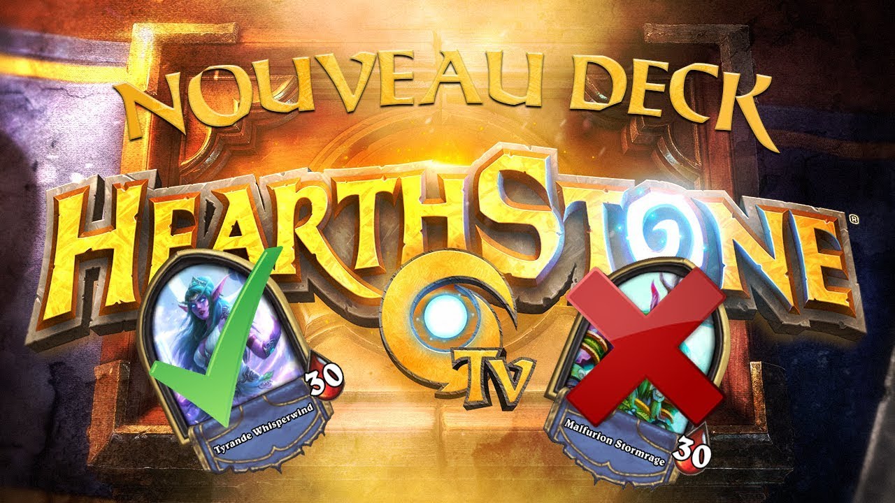 📖 HEARTHSTONE ► NOUVEAU DECK - COMEBACK VS DRUIDE !