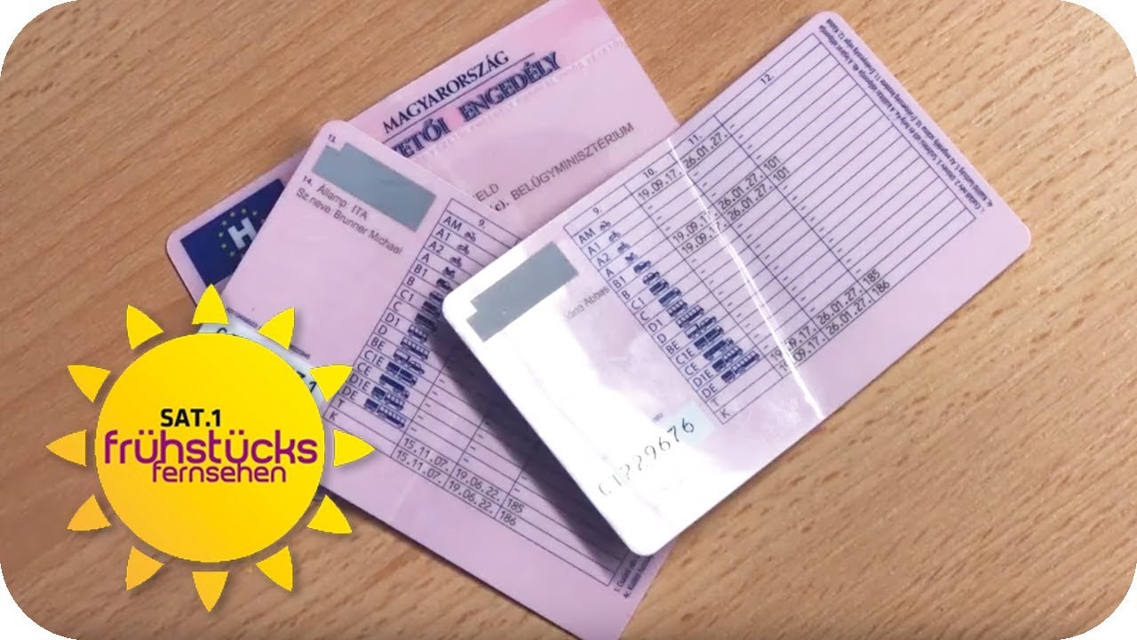 MPU umgehen mit ausl&auml;ndischem F&uuml;hrerschein! So gehts! | SAT.1 Fr&uuml;hst&uuml;cksfernsehen