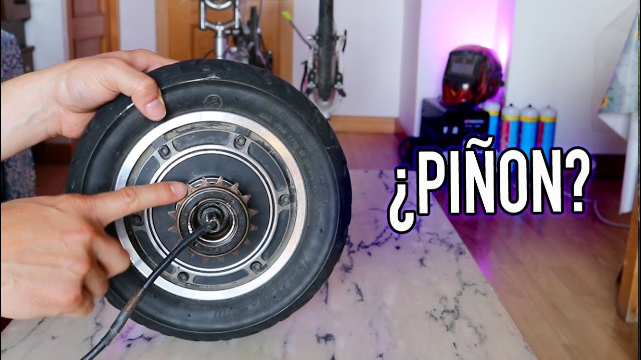 COMO PONER PIÑON DE BICI EN MOTOR DE PATINETE ELÉCTRICO l bicycle sprocket