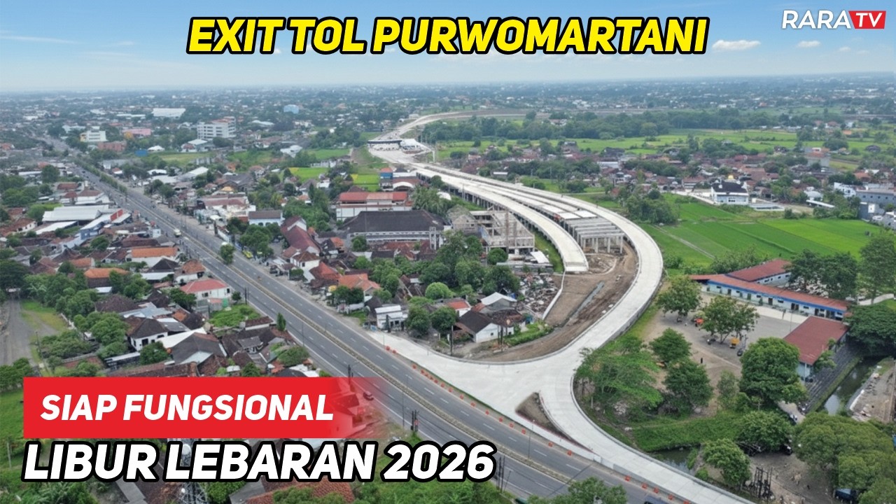 16 HARI LAGI‼️Exit Tol Purwomartani Dibuka Fungsional