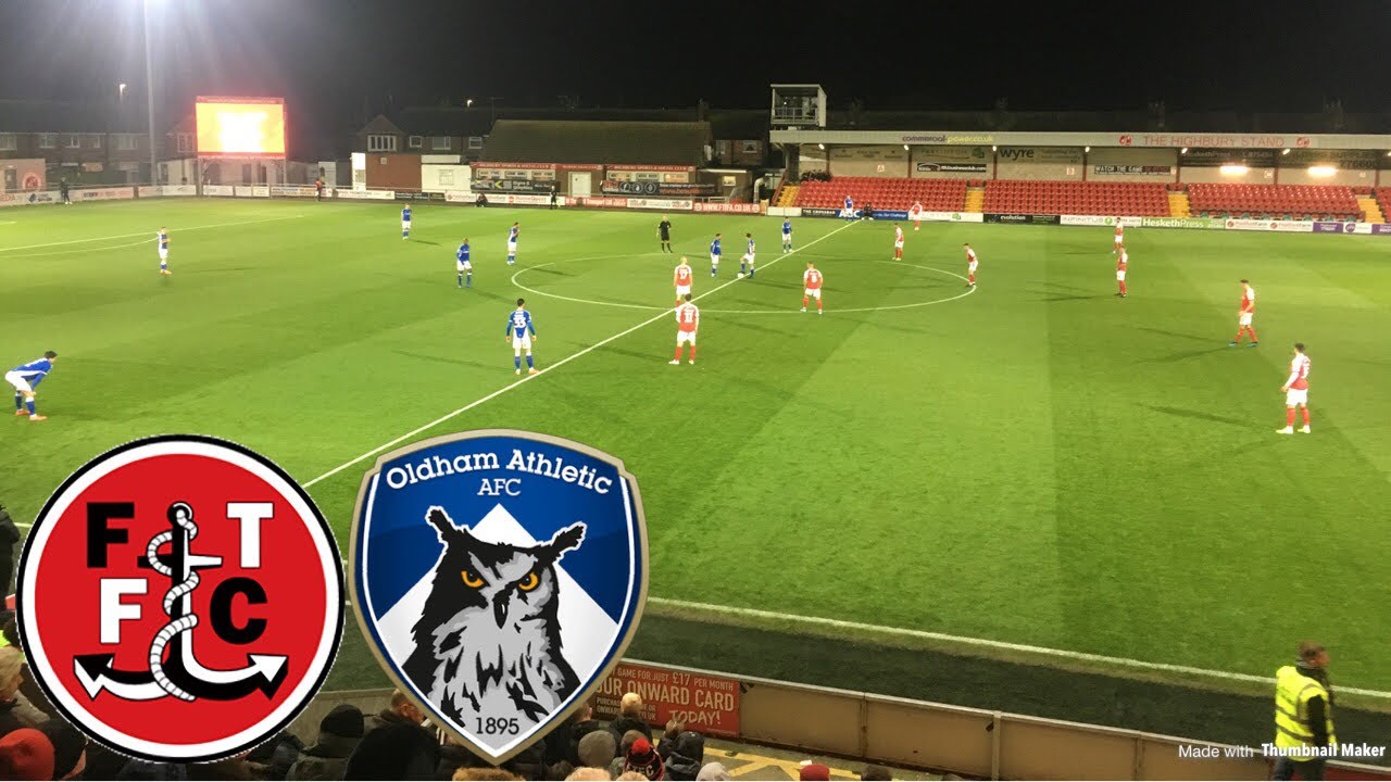 7 GOAL THRILLER!! FLEETWOOD VS OLDHAM ATHLETIC VLOG!!