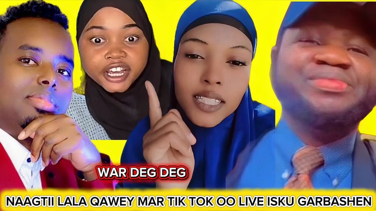 MARWO TIK TIK OO VIDEO LAGA HAYO IYO NAAGTII LALA QAWEY MARWO TIK TIK OO LIVE KA MAXKAMADA SO KORTEY