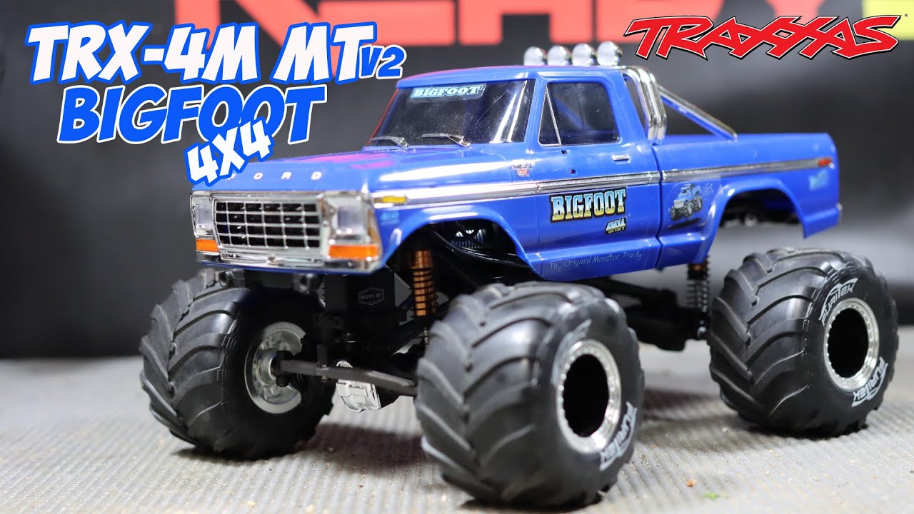 Traxxas TRX-4MT Bigfoot Brushless Rebuild Reveal