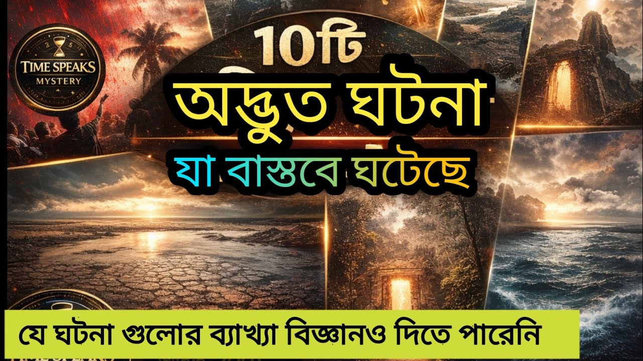 পৃথিবীর ১০টি অদ্ভুত রহস্যময় ঘটনা | Top 10 Unexplained Mysteries Of The World | Time Speaks Mystery