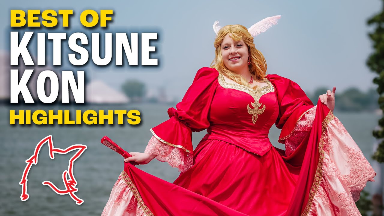 BEST OF KITSUNE KON 2025 4K COSPLAY HIGHLIGHTS MUSIC VIDEO GREEN BAY WISCONSIN ANIME CONVENTION