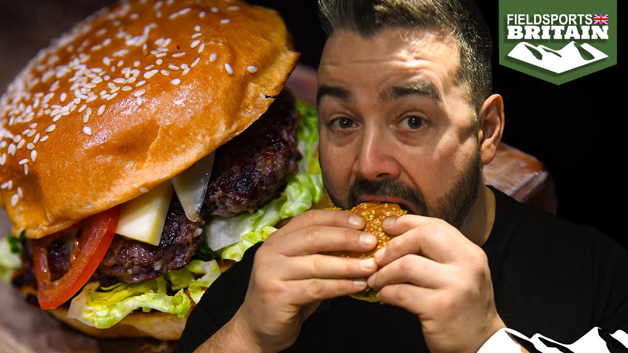 Go large with BBQ venison burgers, with Weschenfelder