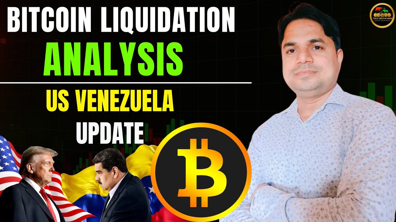 Bitcoin Analysis Today | Chart, Liquidation & Global News Impact | Tech Help In Hindi