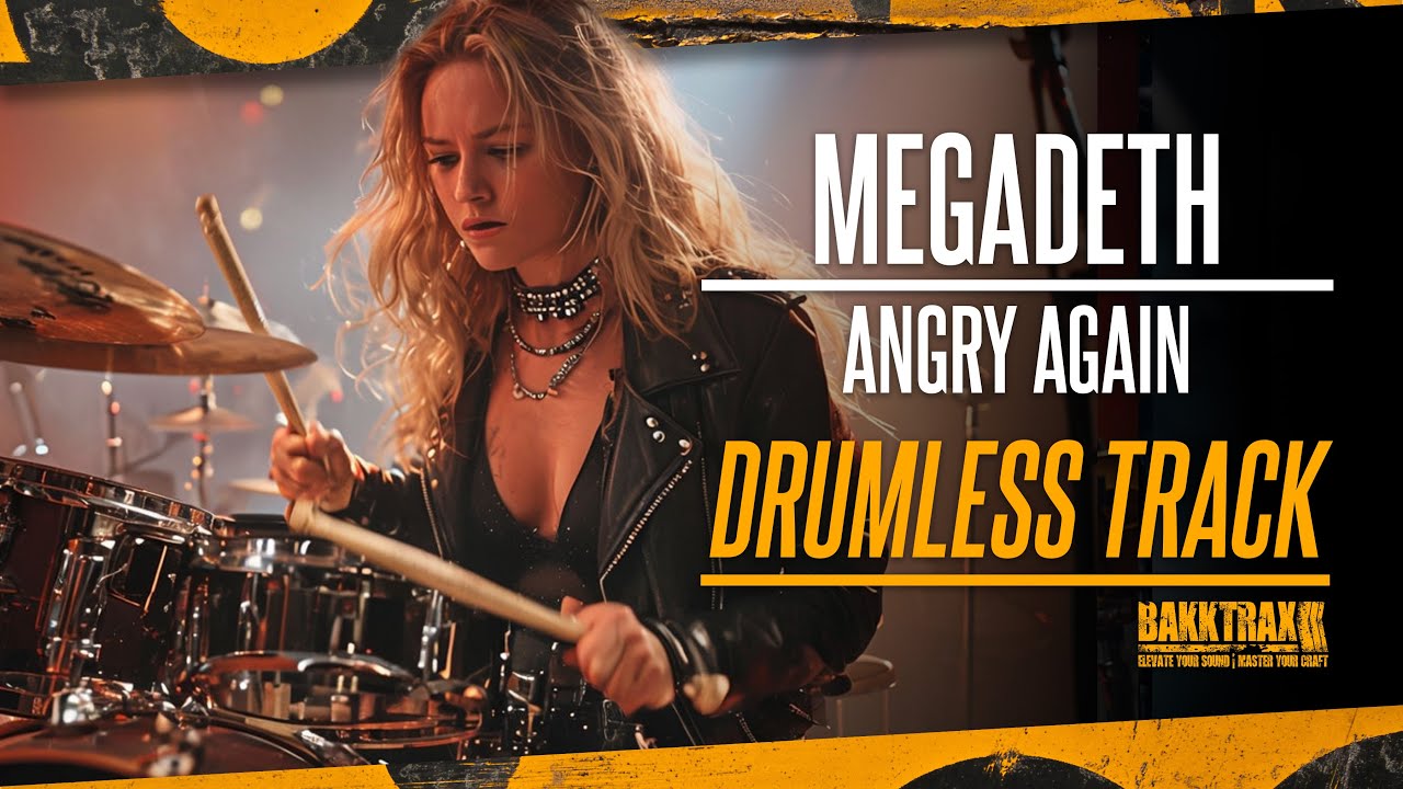 Megadeth - Angry Again (Drumless) NO DRUMS - High Quality