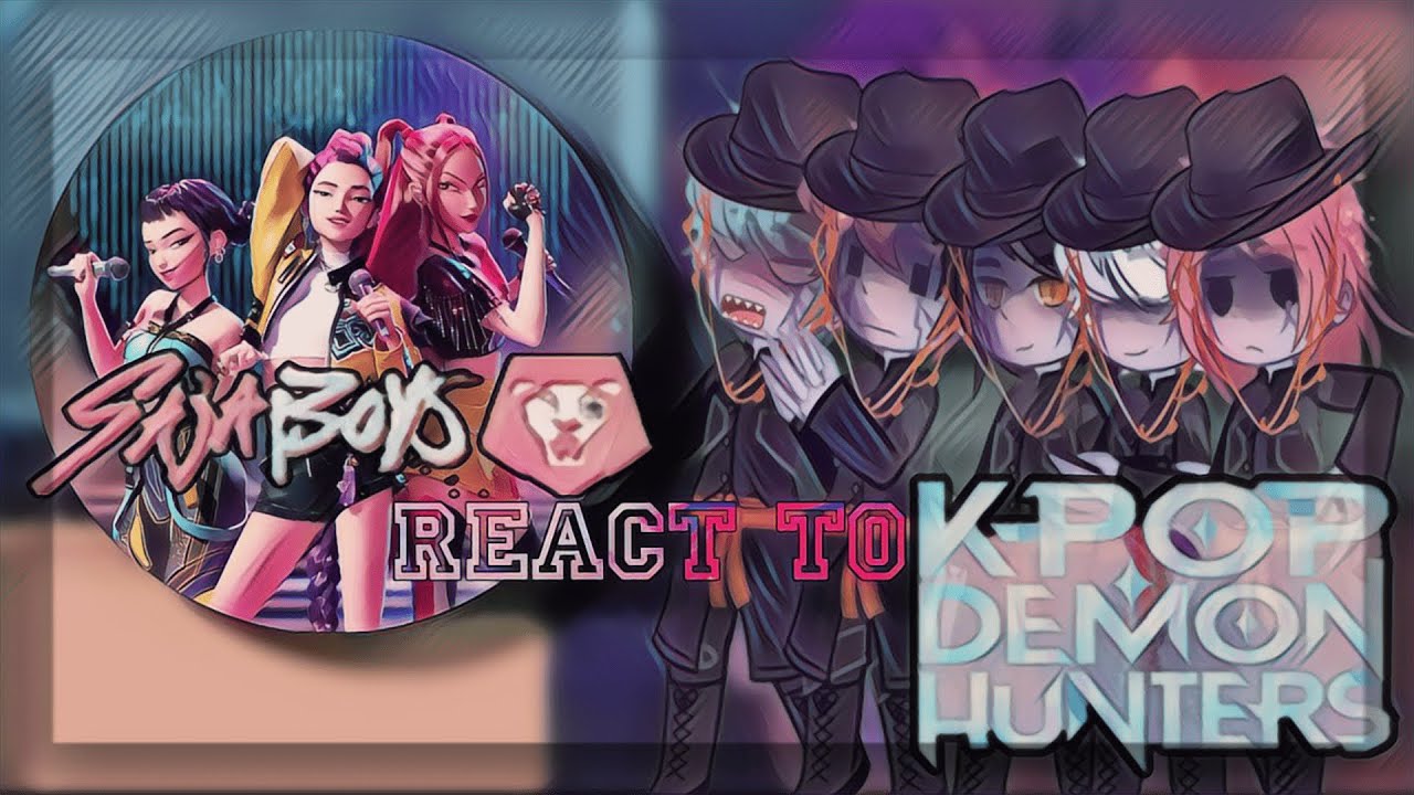 Past Saja boys react to Huntrix|Kpop Demon Hunters| 2X
