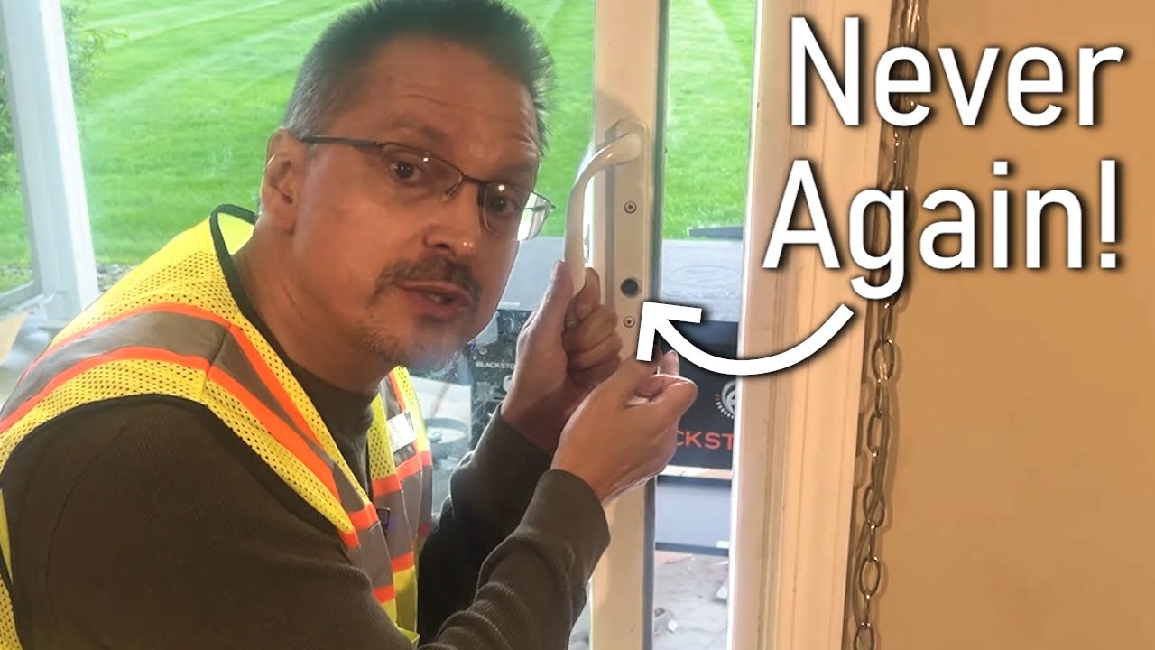 Fast Fix For Broken Sliding Door Lock