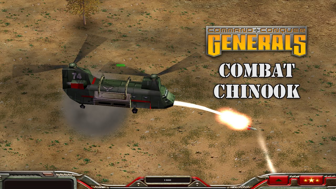 SNIPER + CHINOOK = Long Range Offence - Command & Conquer Generals Zero Hour Reborn