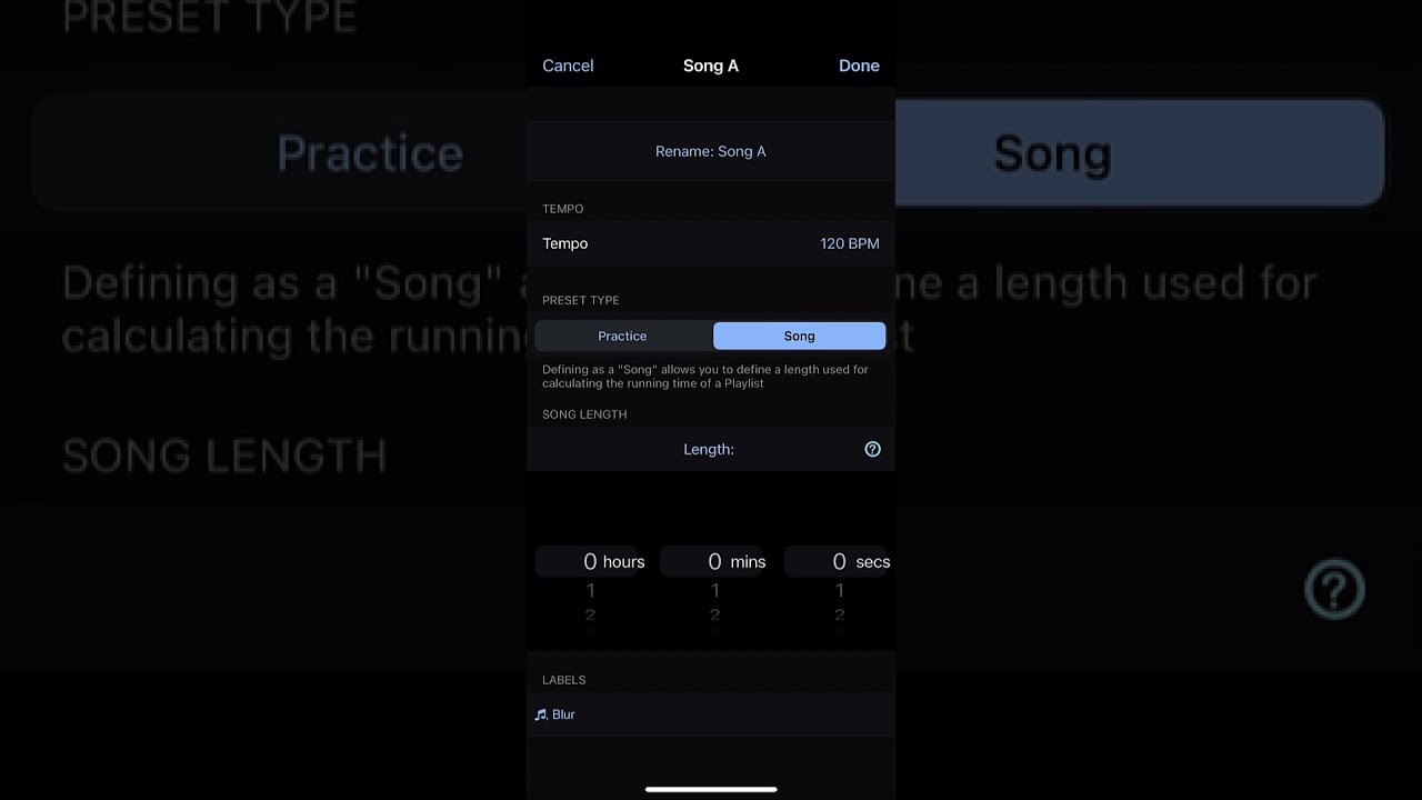 Creating a Band Setlist in PolyNome