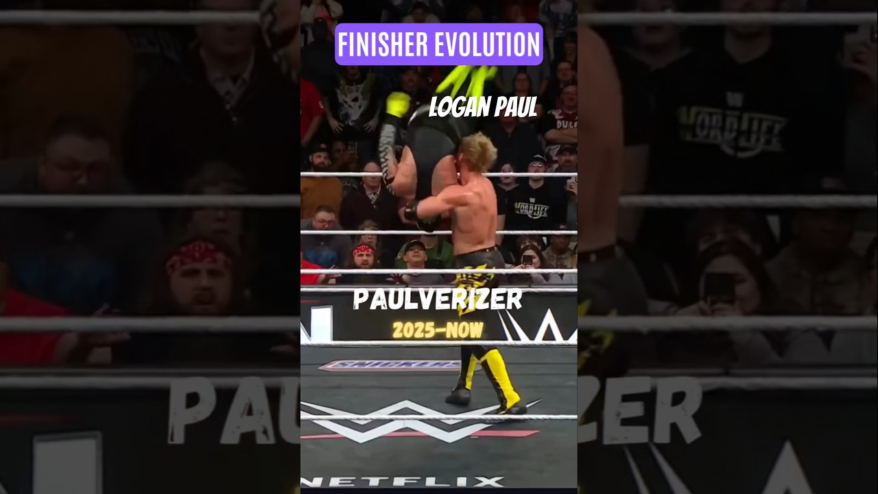 Every FINISHER of Logan Paul ! #shorts #wwe