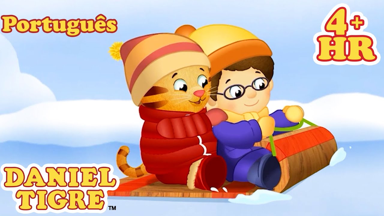 Uma aventura de Natal na neve (Episódios completos) | Daniel Tigre em Português