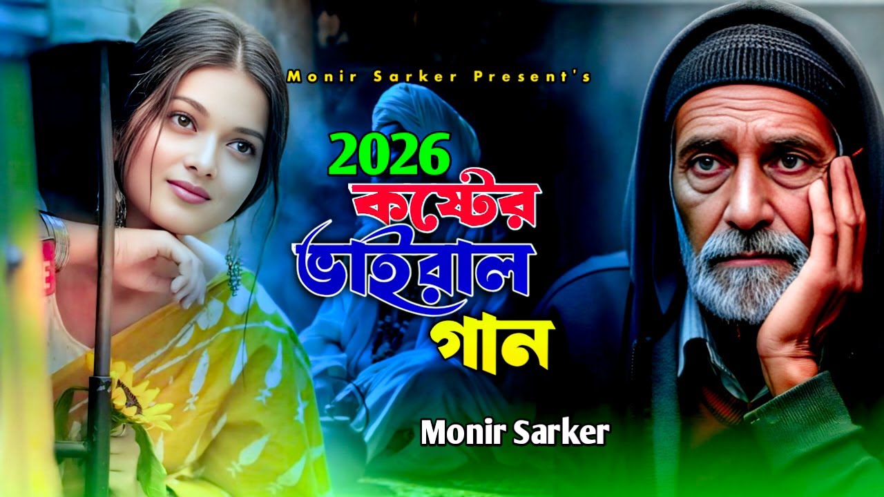 থাকলে আল্লাহ ওরে বেইমান 😭Monir Sarker🔥Dukheri Git Gaire Ami😭Superhit Dukher Gaan🔥Tiktok Viral Song