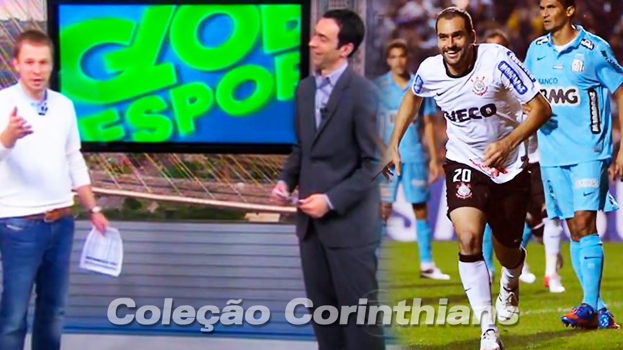 Corinthians 1 x 1 Santos - 2012 - Globo Esporte Semi-Final Libertadores